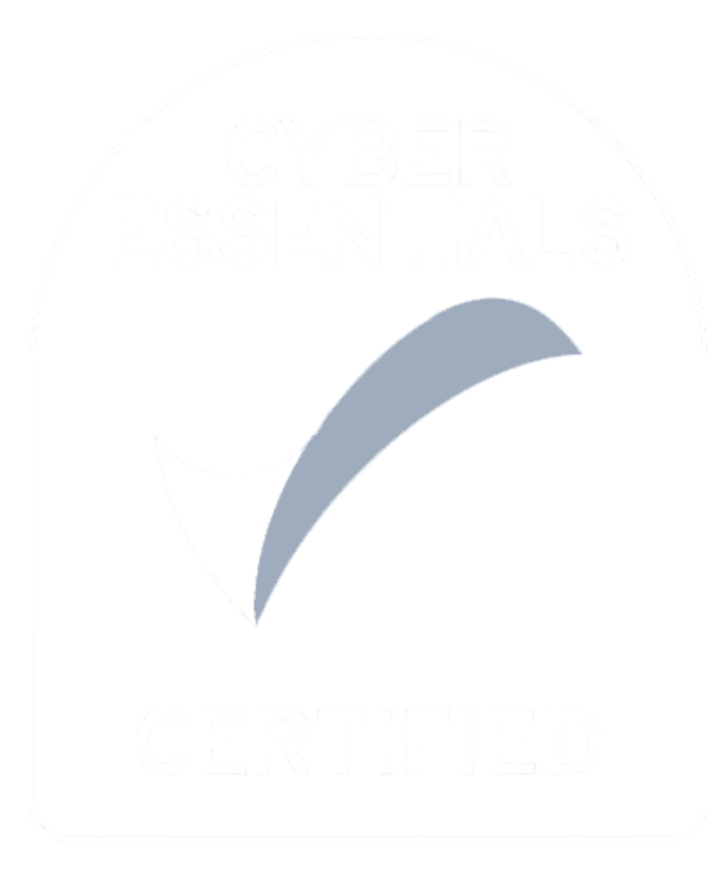 Cyber Essentials Certified badge for cybersecurity standards.