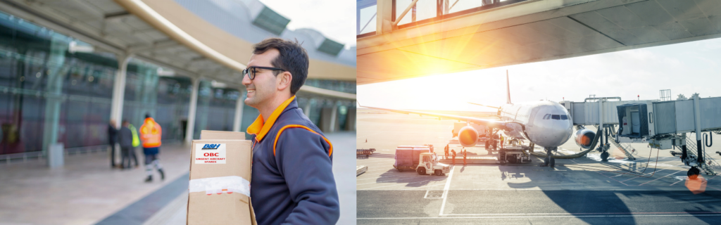 On-Board Courier (OBC) ensuring rapid delivery from Singapore to Taipei. Expert logistics for time-s.